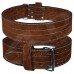 ARD Genuine Leather Power Heavy Duty Weight Lifting Body building Belt Brown